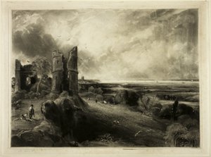 Hadleigh kastély a Nore közelében alkotó: David Lucas