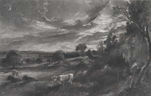 Nyári este, 1831. alkotó: David Lucas
