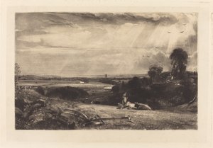 Nyári Reggel alkotó: David Lucas after John Constable