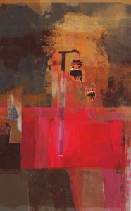 Felvonók, 2014, Kollázs papíron alkotó: David McConochie