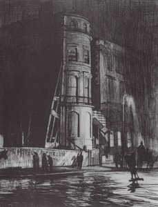 London: Club (színes litográfia): Piccadilly-Night, The Savile Club (színes litográfia)