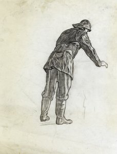 Tanulmány az izlandi téli bányanyitásról alkotó: David Muirhead Bone