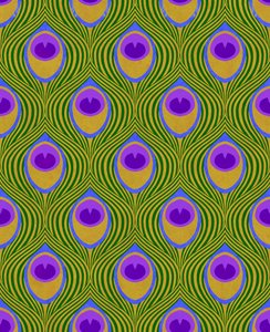 Peacock Yellow, 2019 (digitális vegyes technika) alkotó: David Newton