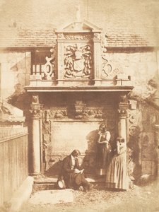 Edinburgh. Greyfriars templomkertje, 1843-47. Alkotók: David Octavius Hill, Robert Adamson, Hill & Adamson.