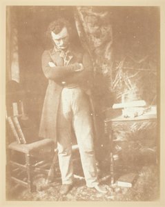 Mr. Robertson, a The Witness alszerkesztője, c. 184344. Alkotók: David Octavius Hill, Robert Adamson, Hill & Adamson. alkotó: Hill and Adamson
