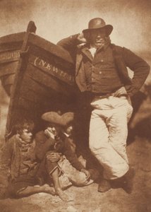 James Linton és Three Boys, Newhaven alkotó: David Octavius Hill