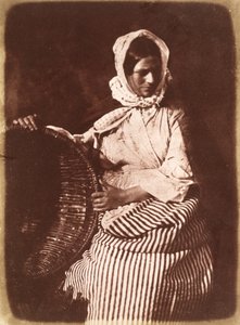 Mrs Hall, Newhaven, 1843-47 körül (sópapír nyomat kalotípus negatívról) (lásd még: 224279, 224280)