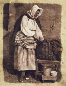 Oyster Woman, 1843-47 (sópapír nyomat kalotípus negatívról) (lásd még: 224278, 224280)