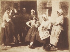 Egy newhaveni pilótaház ajtaja alkotó: David Octavius Hill and Robert Adamson
