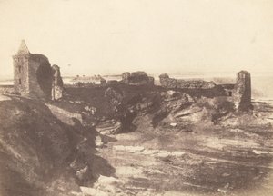 A kastély, St Andrews alkotó: David Octavius Hill and Robert Adamson