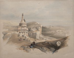 Absalom oszlopa, Jószáfát-völgy alkotó: David Roberts