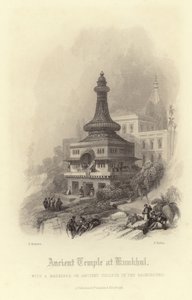 Ősi templom Kunkhulban alkotó: David Roberts