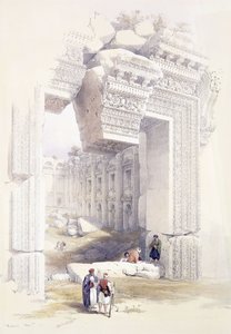Baalbec, 1839. május 7., 1842-1849 körül alkotó: David Roberts