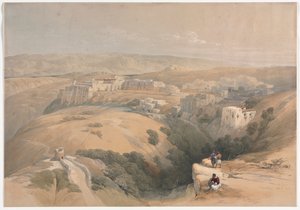 Betlehem, 1839. alkotó: David Roberts