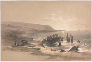 Kajafás a Kármel-hegy felé néz alkotó: David Roberts