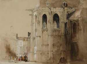 Dieppe, 1828 alkotó: David Roberts