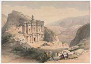 El Deir Petra, 1839.