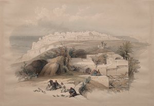 Jaffa, 1839. alkotó: David Roberts