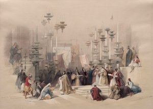 A kenőcs köve, Szent Sír alkotó: David Roberts