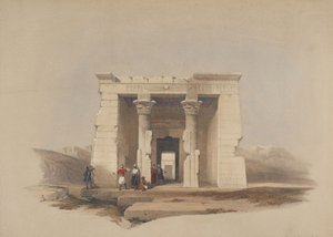 Dendur-templom, Núbia alkotó: David Roberts