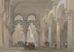 A cordovai mecset alkotó: David Roberts