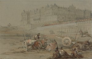 Királyi Palota, Madrid, 1832 alkotó: David Roberts