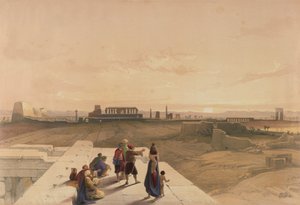 Karnak romjai nyugatról, Egyiptomból és Núbiából, Vol.1 alkotó: David Roberts