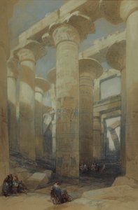 Templom, Karnak alkotó: David Roberts