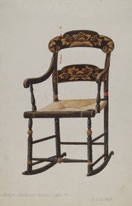 Hitchcock rocker