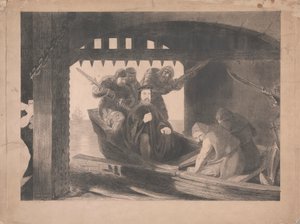Gloucester hercegét bevitték Calais vízi kapujába, 1380