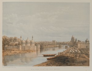 Kilátás a Vashídról, Lucknow
