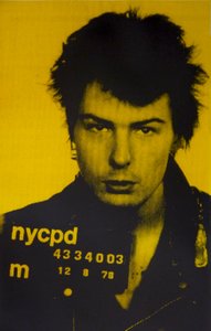 Sid Vicious II (selyemszitanyomás papírra) alkotó: David Studwell