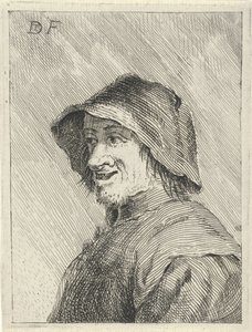Gazda kalappal a fején balra alkotó: David Teniers (II)