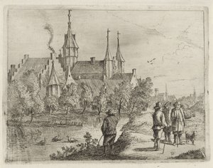 Vár a vízen alkotó: David Teniers (II)