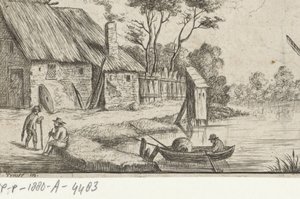 Táj a gazdaság és a víz alkotó: David Teniers (II)
