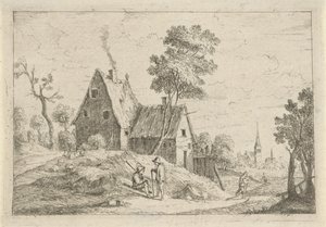 Táj egy házzal alkotó: David Teniers (II)