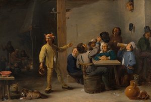A tizenkettedik éjszakát ünneplő parasztok, 1635.