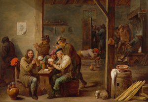 Taverna jelenet, 1658.