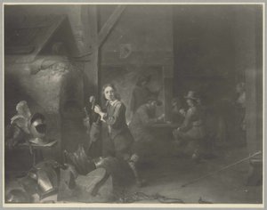 Guardhouse alkotó: David Teniers the Younger