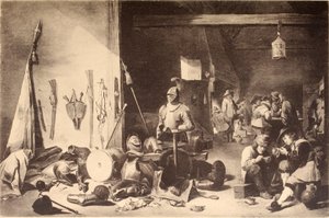 Őrszoba alkotó: David Teniers the Younger