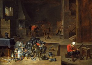 A páncélos boltja alkotó: David Teniers the Younger