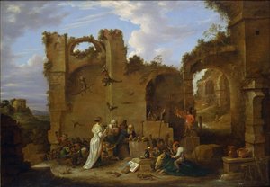 Szent Antal megkísértése alkotó: David Teniers the Younger