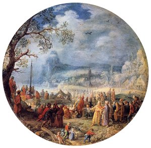 Krisztus beszéde a Genezáret-tónál, 1623.