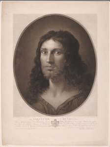 Krisztus A világ megváltója (cím a tárgyon) alkotó: David Weiss