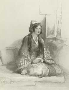 Egy cserkesz hölgy alkotó: David Wilkie