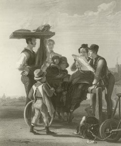 A Hírek olvasása alkotó: David Wilkie