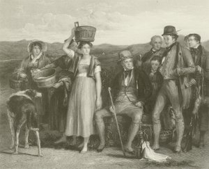 Sir Walter Scott és családja alkotó: David Wilkie