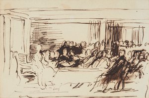 Viktória királynő első tanácsa alkotó: David Wilkie
