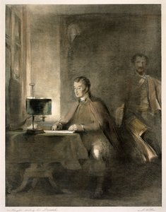 Wellington a küldetéseit írja alkotó: David Wilkie