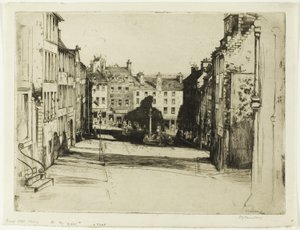 Broad Street, Stirling alkotó: David Young Cameron